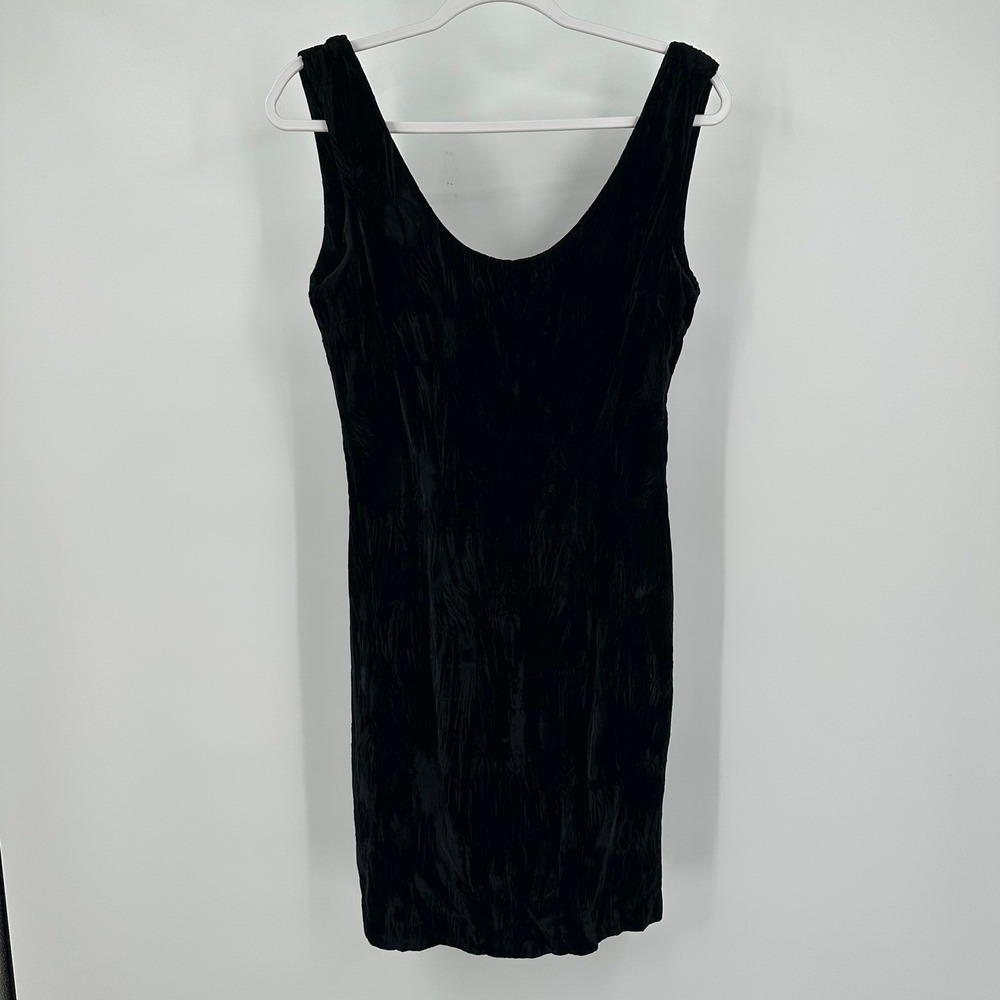 Young Edwardian Womens Whimisgoth Velvet Mini Dress Sz S Vintage 90s Goth Witchy